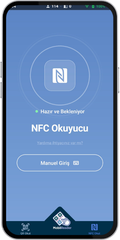 Temassız NFC Okutma